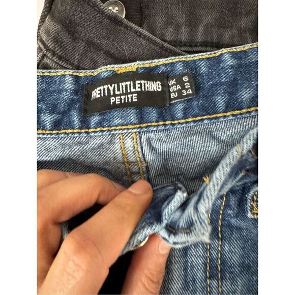 Prettylittlething Petite jeans size 2 - Picture 3 of 10